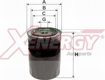 AP XENERGY X1510202 - Маслен филтър vvparts.bg