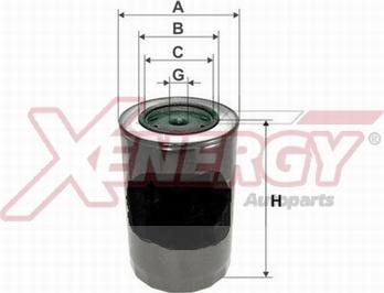 AP XENERGY X1510701 - Маслен филтър vvparts.bg