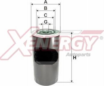 AP XENERGY X1512001 - Маслен филтър vvparts.bg