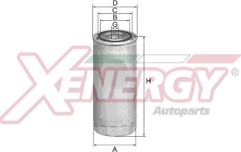 AP XENERGY X1535200 - Горивен филтър vvparts.bg