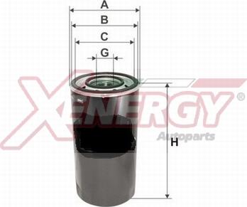 AP XENERGY X1530500 - Маслен филтър vvparts.bg