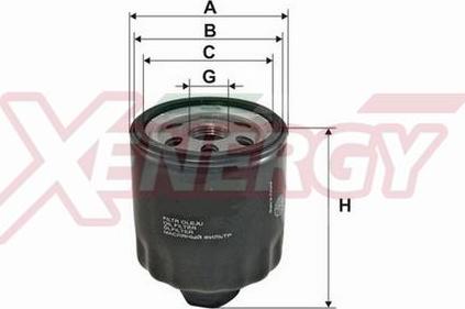 AP XENERGY X153137 - Маслен филтър vvparts.bg