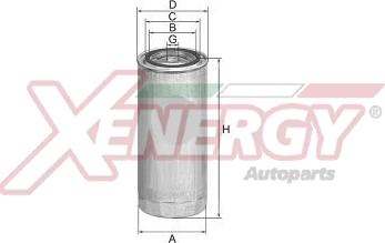 AP XENERGY X1532600 - Горивен филтър vvparts.bg