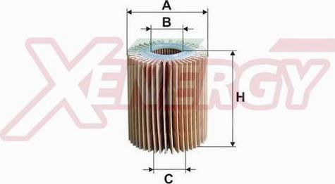 AP XENERGY X1524587 - Маслен филтър vvparts.bg