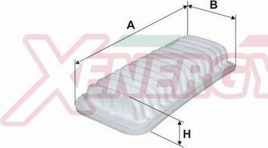 AP XENERGY X1521809 - Въздушен филтър vvparts.bg