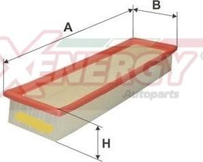 AP XENERGY X1521885 - Въздушен филтър vvparts.bg