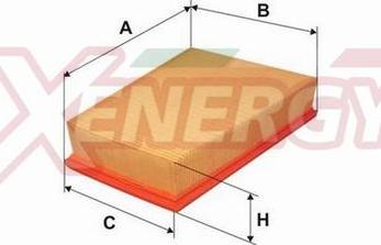 AP XENERGY X1521719 - Въздушен филтър vvparts.bg