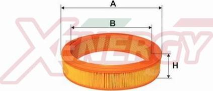 AP XENERGY X1523102 - Въздушен филтър vvparts.bg