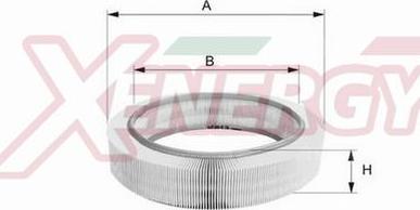 AP XENERGY X1523716 - Въздушен филтър vvparts.bg