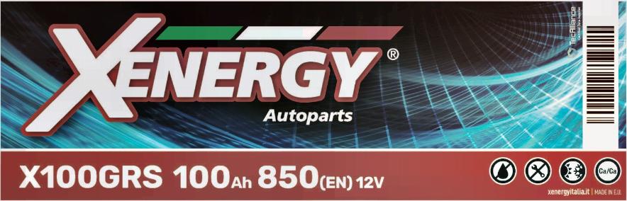 AP XENERGY X100GRS - Стартов акумулатор vvparts.bg