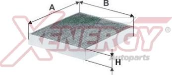 AP XENERGY X11674 - Филтър купе (поленов филтър) vvparts.bg