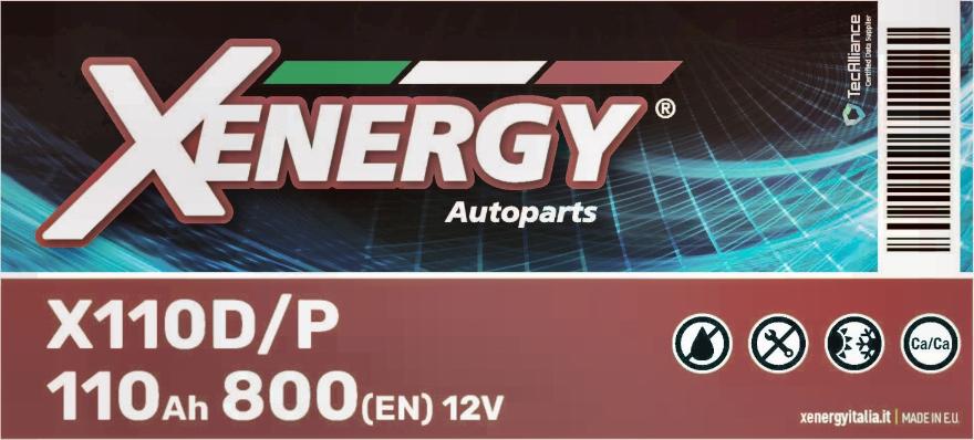 AP XENERGY X110D/P - Стартов акумулатор vvparts.bg