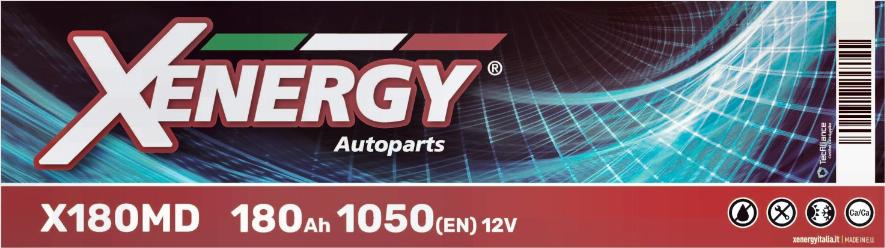 AP XENERGY X180MD - Стартов акумулатор vvparts.bg