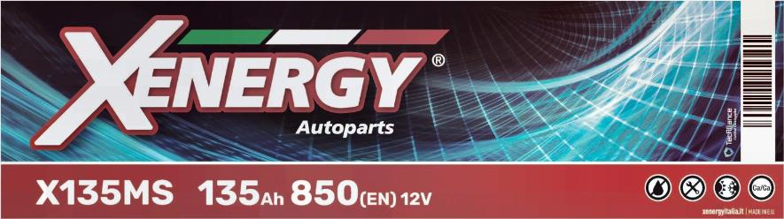 AP XENERGY X135MS - Стартов акумулатор vvparts.bg