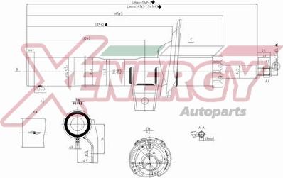 AP XENERGY X8015335 - Амортисьор vvparts.bg