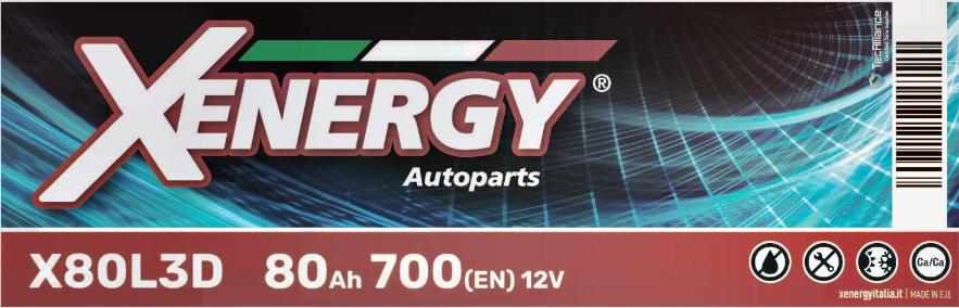 AP XENERGY X80L3D - Стартов акумулатор vvparts.bg