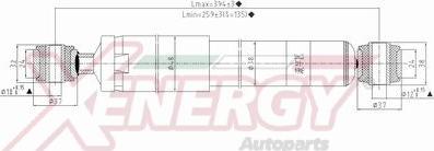 AP XENERGY X828343 - Амортисьор vvparts.bg