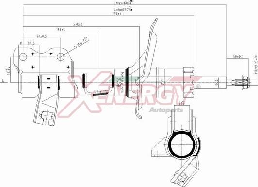 AP XENERGY X362334 - Амортисьор vvparts.bg