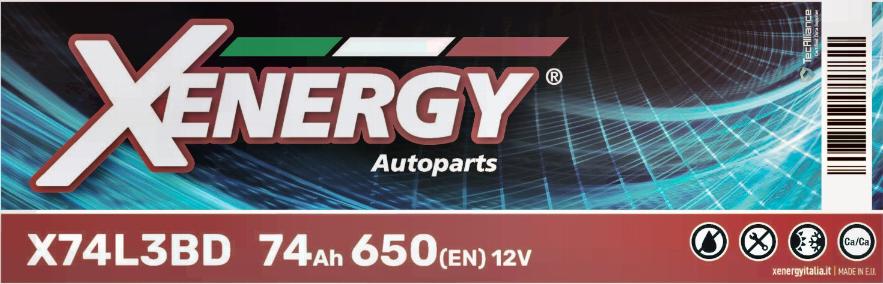 AP XENERGY X74L3BD - Стартов акумулатор vvparts.bg