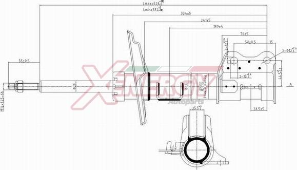 AP XENERGY X717339 - Амортисьор vvparts.bg