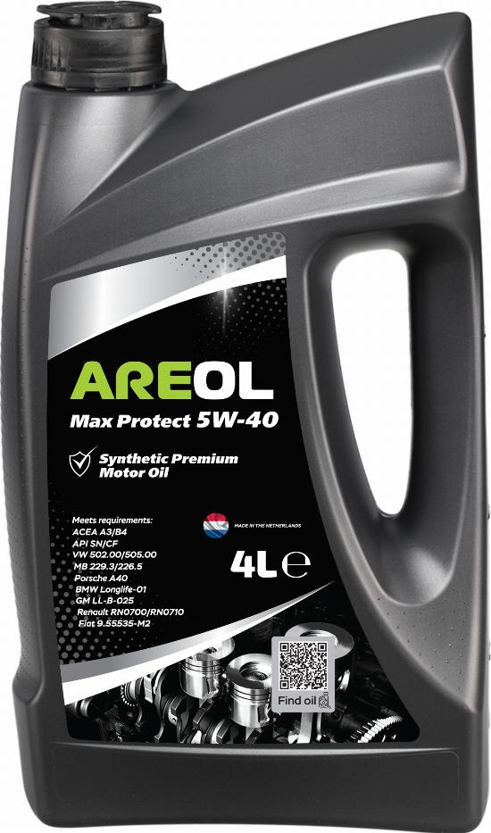 Areol 5W40AR040 - Двигателно масло vvparts.bg