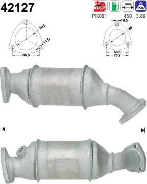 AS 42127 - Катализатор vvparts.bg