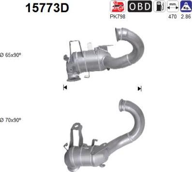 AS 15773D - Катализатор vvparts.bg