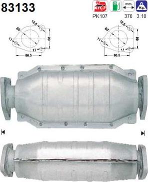 AS 83133 - Катализатор vvparts.bg