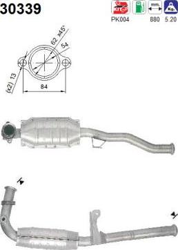 AS 30339 - Катализатор vvparts.bg