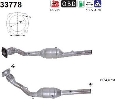 AS 33778 - Катализатор vvparts.bg