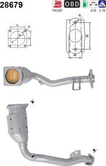 AS 28679 - Катализатор vvparts.bg