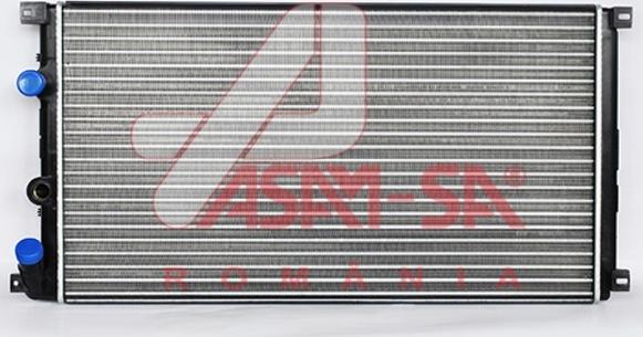 ASAM 32844 - Радиатор, охлаждане на двигателя vvparts.bg