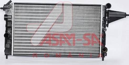 ASAM 32834 - Радиатор, охлаждане на двигателя vvparts.bg