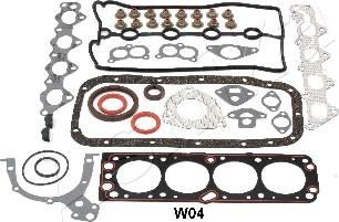 Ashika 49-0W-W04 - Пълен комплект гарнитури, двигател vvparts.bg