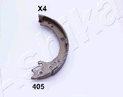 Ashika 55-04-405 - Комплект спирачна челюст, ръчна спирачка vvparts.bg