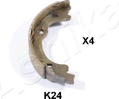 Ashika 55-0K-K24 - Комплект спирачна челюст, ръчна спирачка vvparts.bg