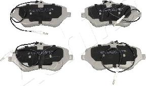 Ashika 50-00-0619 - Комплект спирачно феродо, дискови спирачки vvparts.bg