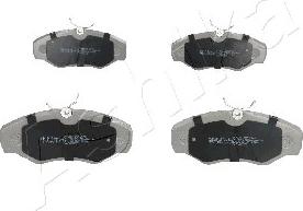 Ashika 50-01-109 - Комплект спирачно феродо, дискови спирачки vvparts.bg