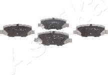 Ashika 51-09-901 - Комплект спирачно феродо, дискови спирачки vvparts.bg