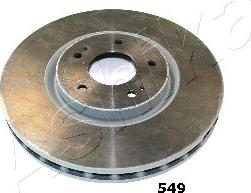 Ashika 60-05-549 - Спирачен диск vvparts.bg