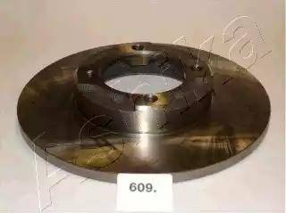 Ashika 60-06-609 - Спирачен диск vvparts.bg