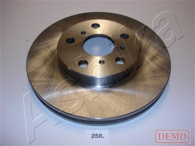 Ashika 60-02-258C - Спирачен диск vvparts.bg