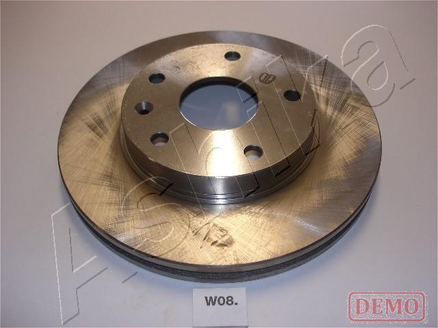 Ashika 60-0W-008C - Спирачен диск vvparts.bg