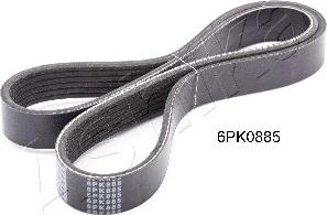 Ashika 112-6PK885 - Пистов ремък vvparts.bg