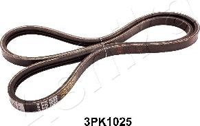 Ashika 112-3PK1025 - Пистов ремък vvparts.bg