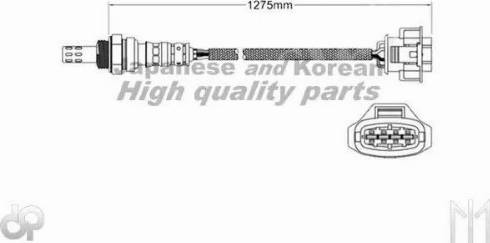 Ashuki 9200-49462 - Ламбда-сонда vvparts.bg