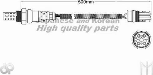 Ashuki 9200-48930 - Ламбда-сонда vvparts.bg