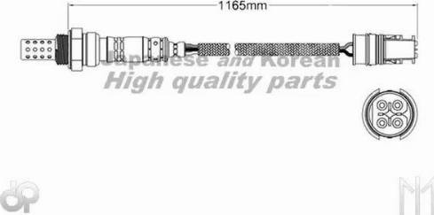 Ashuki 9200-48396 - Ламбда-сонда vvparts.bg