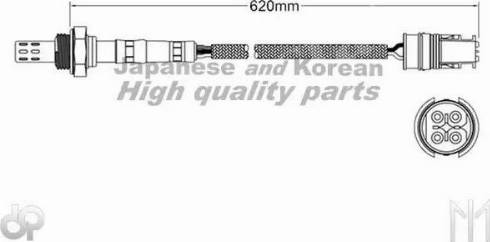 Ashuki 9200-48282 - Ламбда-сонда vvparts.bg