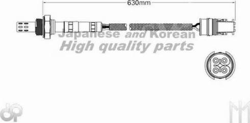 Ashuki 9200-48774 - Ламбда-сонда vvparts.bg